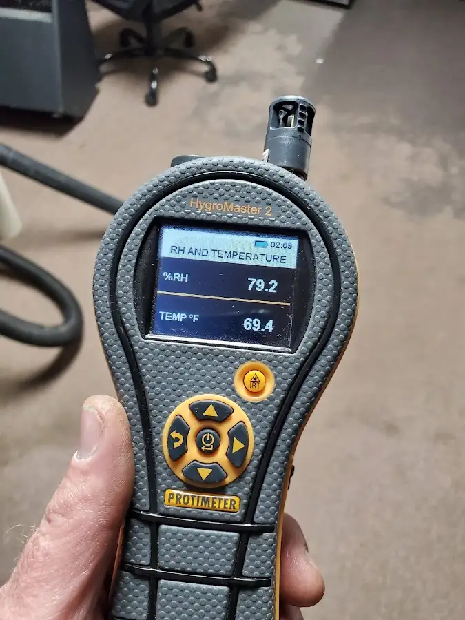 Moisture meter humidity assessment for Fire & Smoke Damage Restoration in Long Lake